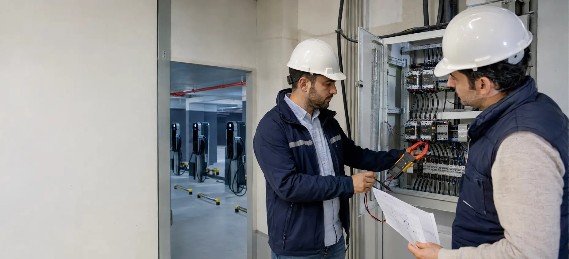 Elektrikli Araç Şarj İstasyonu Kurulumu: Güç, Güvenlik ve Yük Yönetimi